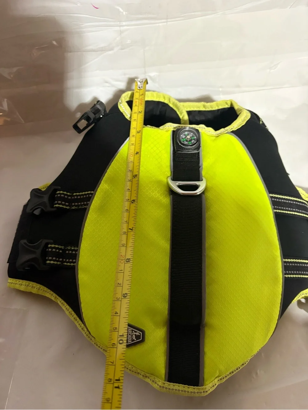 Arcadia black jacket visibility